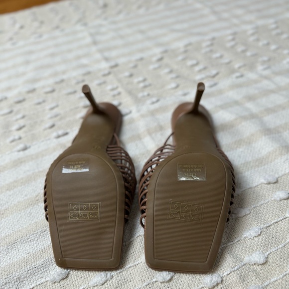 Journee Collection Womens Saskia Tru Comfort Foam Open Toe Heels size 9.5 - Picture 4 of 12